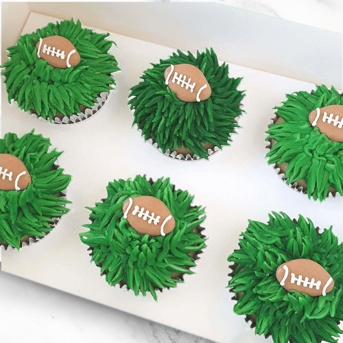 AFL Footy Fever Cupcakes