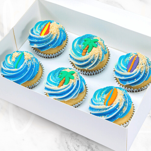 Bondi Beach Life Cupcakes (6)