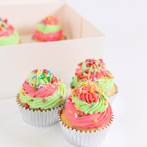 Christmas Cheer Sprinkles Cupcakes (6)-BVSydneyCupcakes