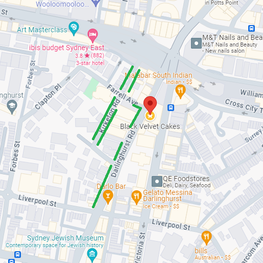 Darlinghurst Store Information