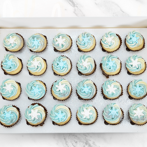 Frozen Adventure Mini Cupcakes (24)