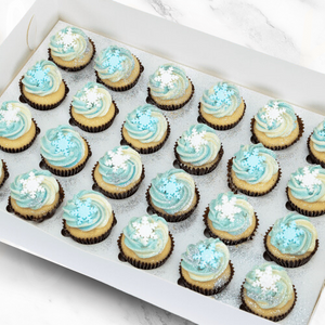 Frozen Adventure Mini Cupcakes (24)