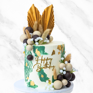 Green Fern Cake