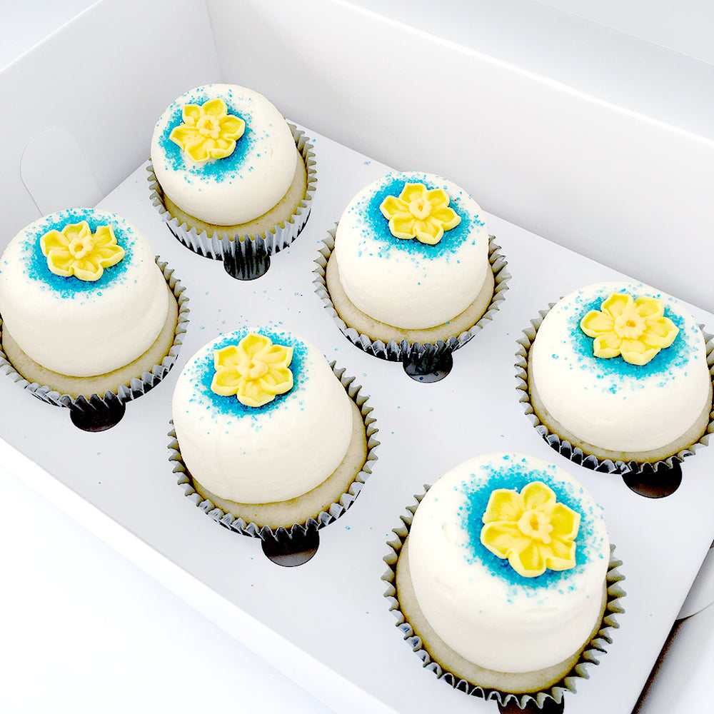 Daffodil Cupcakes by Black Velvet Sydney
