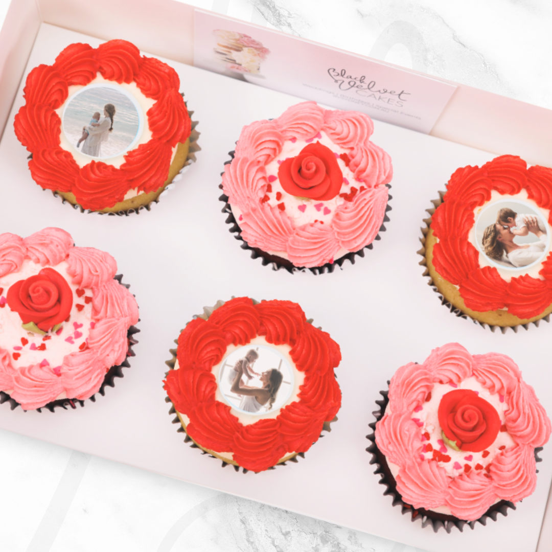 Vintage Mother's Day Photo Cupcakes (6)-BVSydneyCupcakes