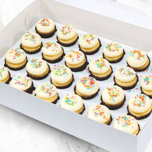 Jimmies Sprinkles Mini Cupcakes (24)-BVSydneyCupcakes