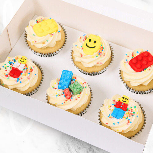 Lego Land Sprinkle Cupcakes