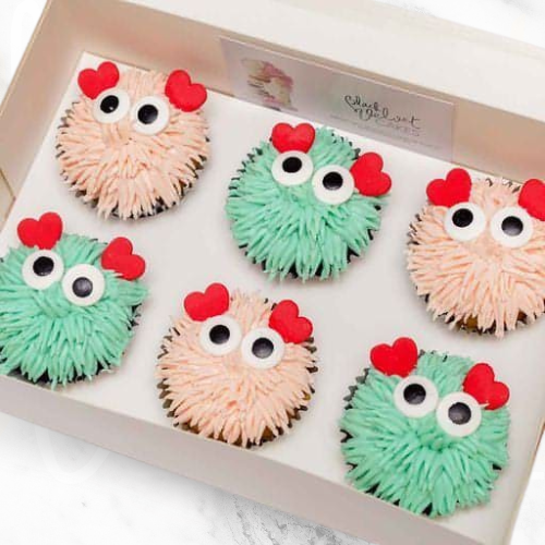 Love Bug Cupcakes