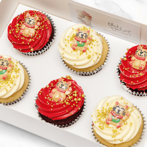 Lucky Cat Cupcakes (6)-BVSydneyCupcakes