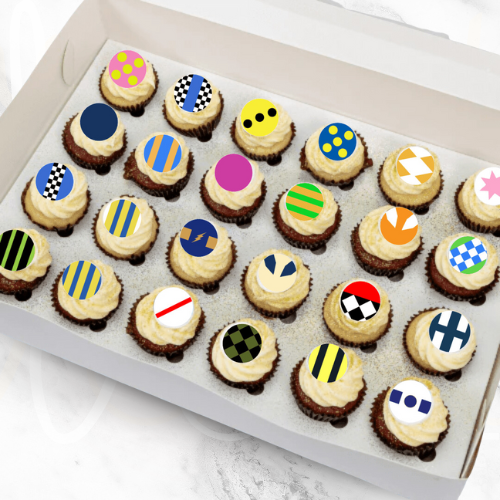 Melbourne Cup Sweetstakes Mini Cupcakes (24)