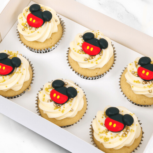 Mickey Mouse Funhouse Cupcakes (6)