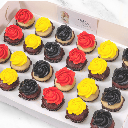 NAIDOC Colours  Mini Cupcakes (24)