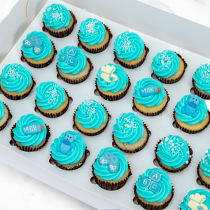 New Baby Shower Gift Mini Cupcakes (24)-BVSydneyCupcakes