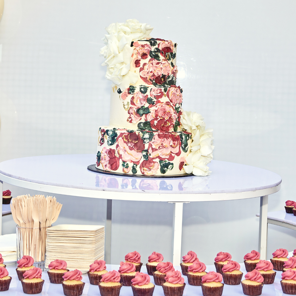 Vanilla Birthday Cakes