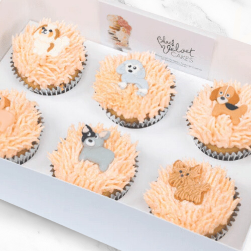 Pooch Parlour Dog Theme Cupcakes (6)-BVSydneyCupcakes