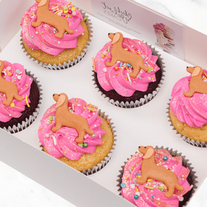 Sausage Dog Party Cupcakes (6)