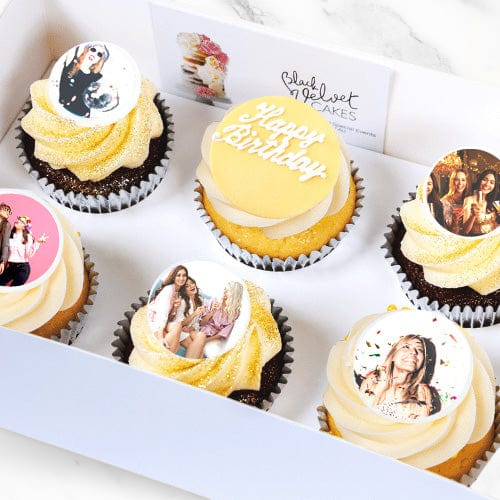 Selfie Photo Image Cupcakes (6)