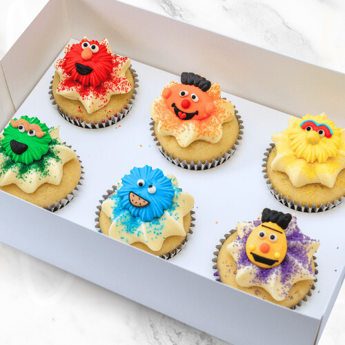 Sesame Street Cupcakes (6)-BVSydneyCupcakes
