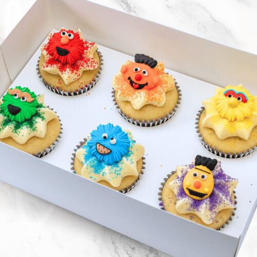 Sesame Street Cupcakes (6)