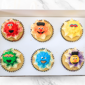 Sesame Street Cupcakes (6)