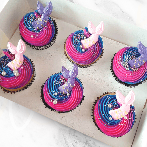 Sydney Harbour Mermaid Cupcakes (6)