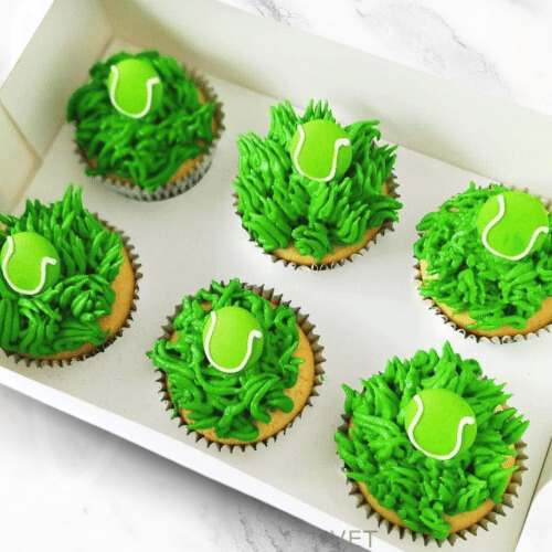 Tennis Ball Cupcakes (6)