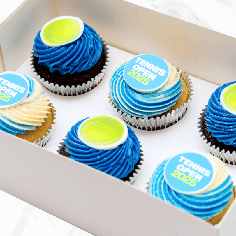 Australian Tennis Treats Cupcakes (6)