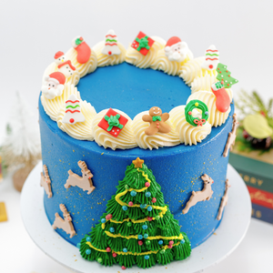 The Night Before Christmas Cake