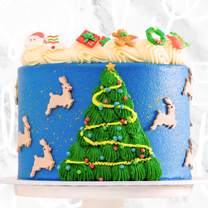 The Night Before Christmas Cake