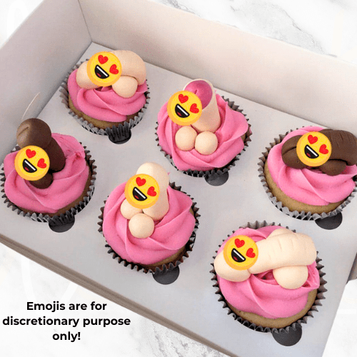 A Boxful of Penis Cupcakes (6)-BVSydneyCupcakes