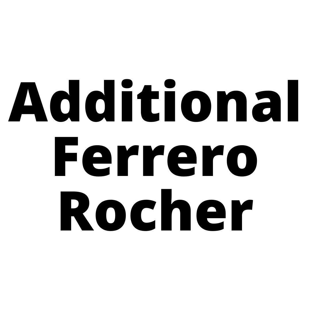 Additional Ferrero Rocher-Black Velvet Sydney