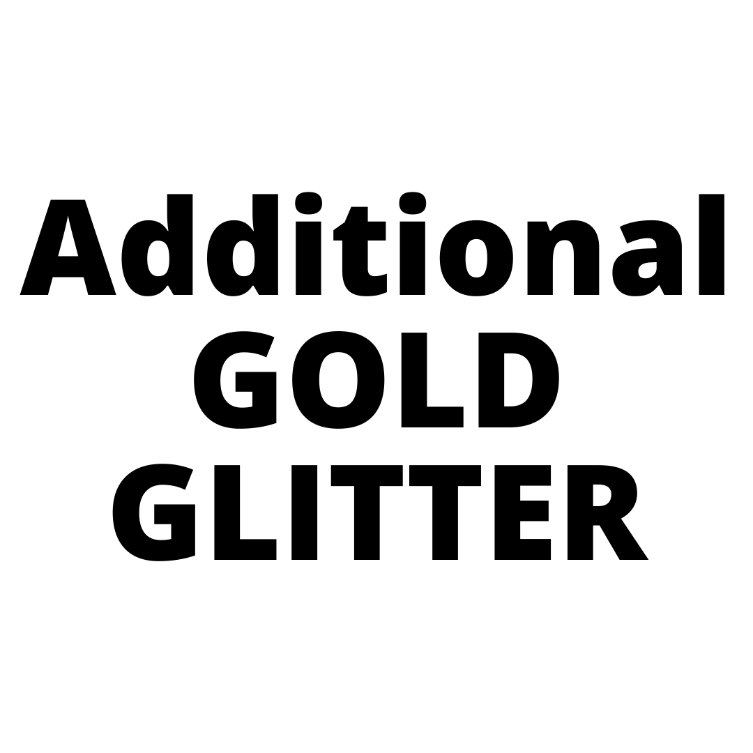 Additional GOLD GLITTER-Black Velvet Sydney