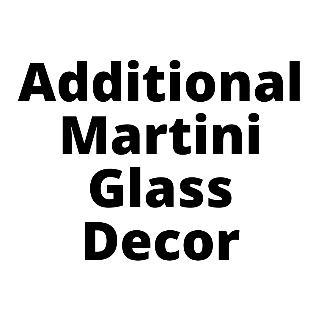 Additional Martini Glass Decor Sydney
