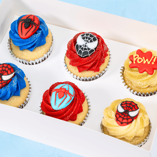 Amazing Spiderman Cupcakes (6) Sydney