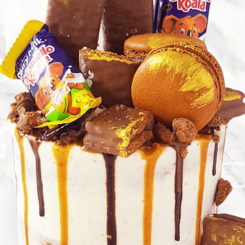 Aussie Tim Tam Caramello Koala Cake-BVSydney