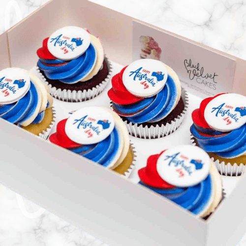 Australian Day Cupcakes (6) Sydney