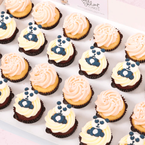 Baby Shower Panda Mini Cupcakes (24)-Cupcakes
