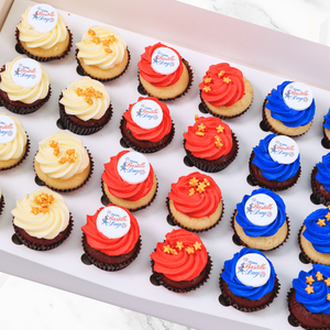 Bastille Day Mini Cupcakes (24) Sydney