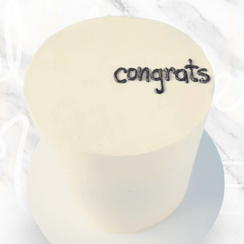 Black Dedication Cake-BVSydney