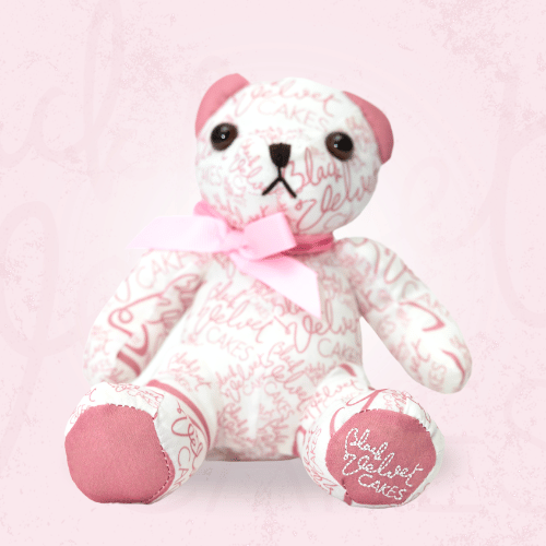 Black Velvet Cakes Teddy Bear-Black Velvet Cakes