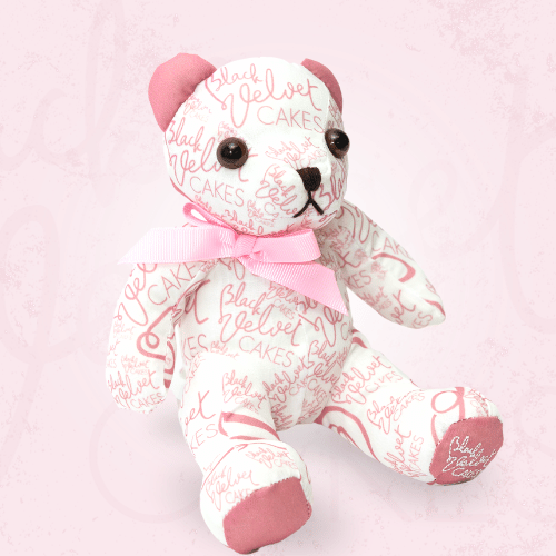 Black Velvet Cakes Teddy Bear-Black Velvet Cakes