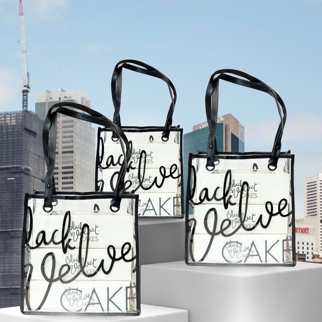 Sydney Tote Bag-Black Velvet Cakes