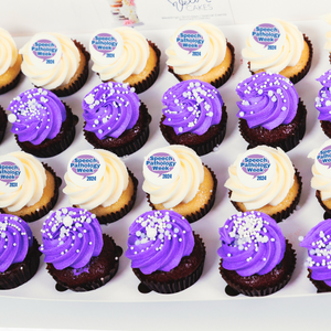 Speech Pathology Day Mini Cupcakes (24)