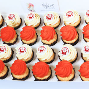 Stroke Awareness Week Mini Cupcakes (24)