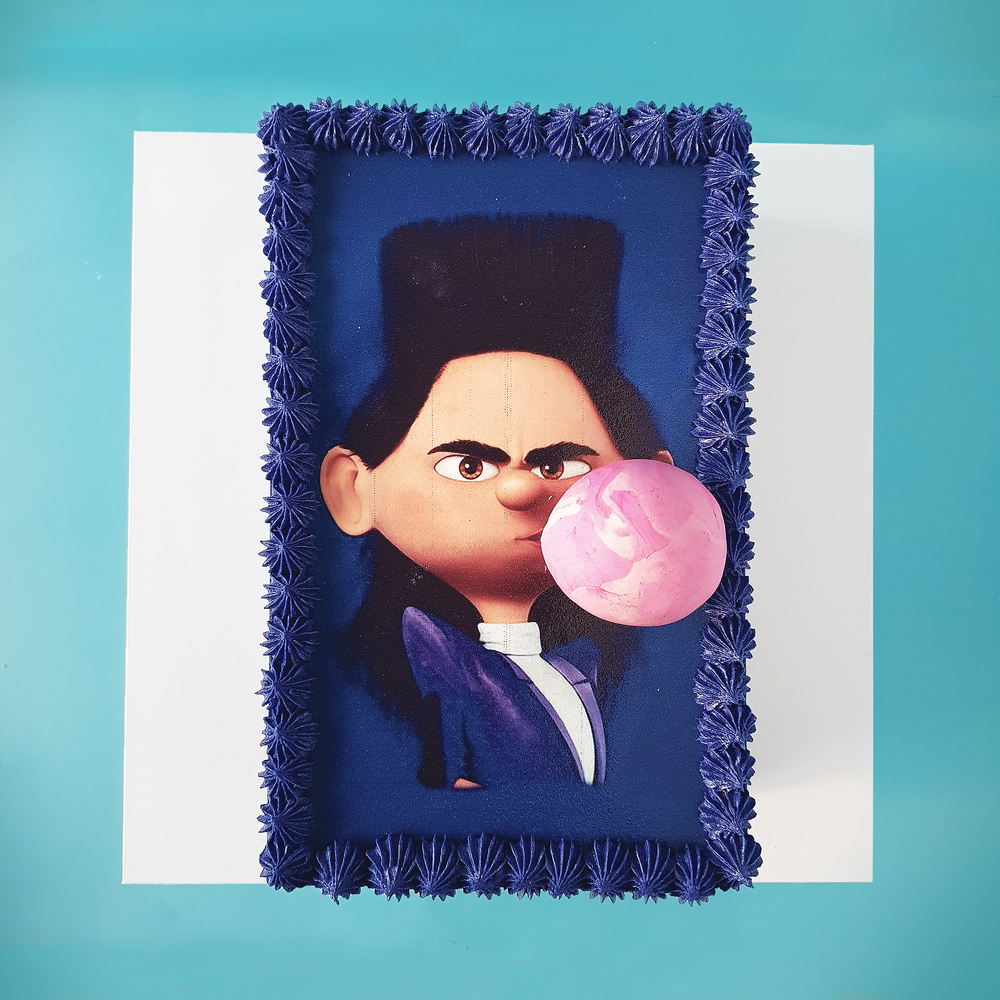 Boss Boy Bubblegum Birthday Cake
