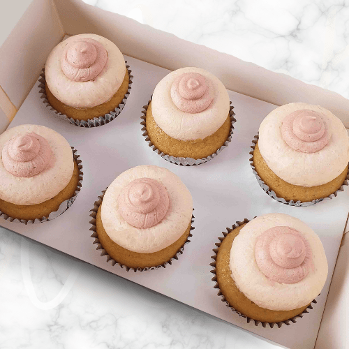Breast Cancer Awareness Cupcakes-BVSydneyCupcakes