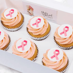 Breast Cancer Pink Ribbon Cupcakes Sydney