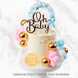 Bundle of Joy Gender Reveal Cake Sydney