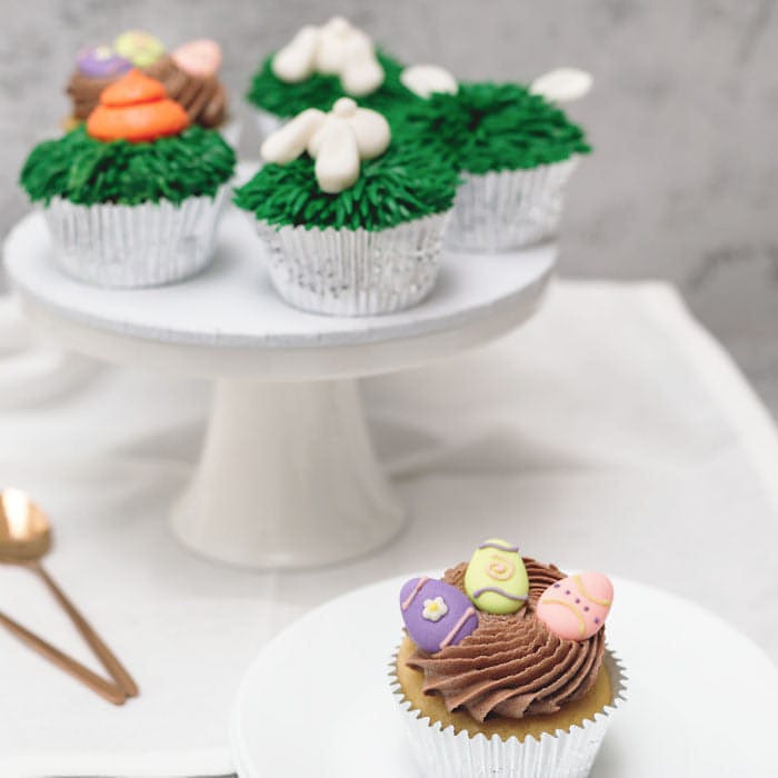 Bunny Bootie Easter Cupcakes (6)-BVSydneyCupcakes