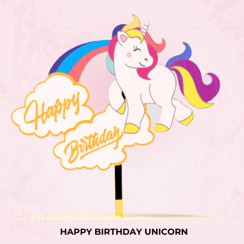 Cake Toppers-Black Velvet Sydney